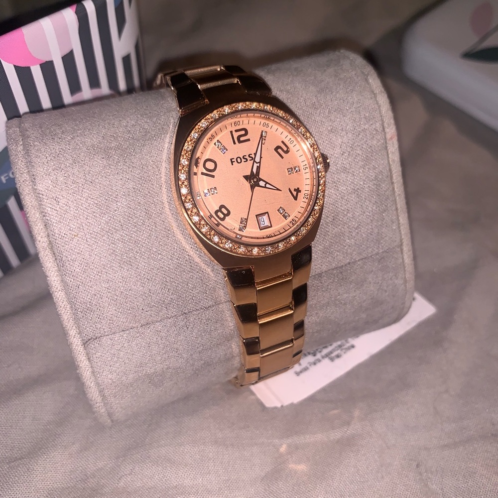 💛Women’s fossil watch Rose-tone AM4508💛